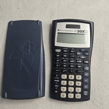 Texas Instruments TI-30XIIs Scientific Calculator with Cover - Tested & Working picture