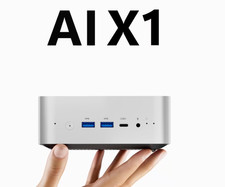 MINISFORUM AI X1 MINI PC AMD Ryzen7 255 CPU 32GB DDR5 2x512GB SSD 780M iGPU Wifi picture