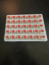 Gateron KS-33 Low Profile V2 Mechanical Gaming Keyboard Switches Red 35 Pieces picture