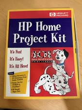 Vtg HP Home Project Kit Disney  101 Dalmatians & 2 Boxes Mickey & Friends CDROMs picture