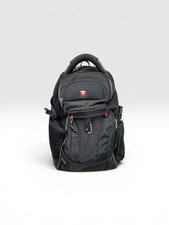 SWISSGEAR 6752 ScanSmart Airflow Laptop Tablet iPad Backpack Black Red USED picture