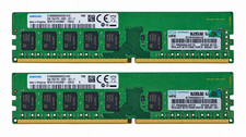 16GB Samsung M391A1K43BB1-CRCQ (2x8GB) DDR4 PC4-2400T-1Rx8 UDIMM ECC Server RAM picture