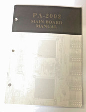 RARE VINTAGE ORIGINAL OEM FIC PA-2002 MOTHERBOARD MANUAL RM00MSBX23 picture