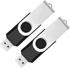 2 Pack 64GB USB Flash Drive USB 2.0 Thumb Drives Jump Drive Fold Storage Memory  picture