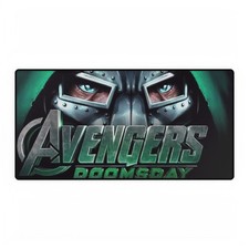 Marvel Avengers Doomsday Doctor Doom Movie Logo Mouse Pad Desk Mats picture