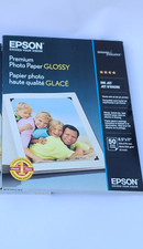 Epson Premium Photo Paper Glossy 50 Sheets 8.5