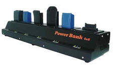 6 Bank Pro Charger(UL/CE)w/CUPS For SYMBOL MC9000#82-101606-01...Multi Batteries picture