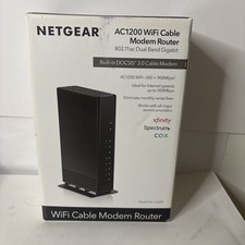 Netgear DOCSIS 3.0 1.2Gbps Two-in-one Cable Modem + WiFi Router C6230-100NAS New picture