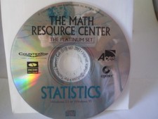 The Math Resource Center - Statistics - CD-ROM encore software  picture