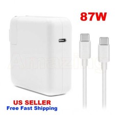 87W USB C AC Power Adapter Charger Type C Charge Charging Cable NEW picture