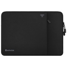 ARVOK 15 15.6 16 Inch Laptop Sleeve with Front Pocket, 15inch, Black picture