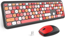 2.4GHz WisFox Wireless Keyboard Lag-Free Ultra Slim Keyboard for Windows picture