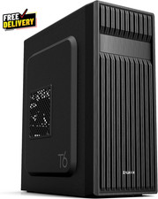 T6 ATX Mid Tower Computer PC Case Pre-Installed 120Mm Fan 5.25 ODD, USB 3.0, P.. picture