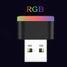 Mini USB LED Night Light 5 Styles Car Interior Ambient Neon Decorative Light picture
