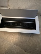 Conference Table Power Data Center HDMI USB RJ45 Pop-Up Flip Top Outlet Box picture