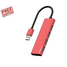 Compact and Durable USB 3.0 Hub - 4-Port Portable Splitter with LED Indicator picture