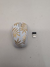 Logitech M317c Wireless Optical Mouse + Unifying USB Receiver - Golden Garden picture