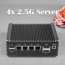 Fanless Firewall Mini PC Intel N150 i5-8250U 6405U 4417U 4x2.5G pfSense OPNsense picture