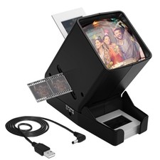 SV3 35mm Slide Film Viewer 3X Magnification LED Lighted Negative Scanner USB picture