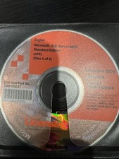 Microsoft SQL 2005 Standard Edition X64 No Product Key Never Used picture