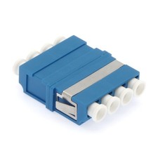 LC/UPC Singlemode Quad Adapter without Frange Blue picture