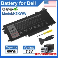✅LOT K5XWW 71TG4 X49C1 Battery for Dell Latitude 5289 7389 7390 2-in-1 60Wh FAST picture