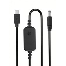 1.18m/3.9ft USB C to DC PD Adapter, 5V 9V 12V 15V 20V PD Trigger Cable picture