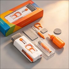 Laptop Keyboard Cleaner Kit 11pcs Screen Brush PC Phone Earbud picture