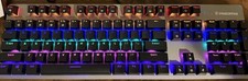 Punkston TK-104 Mechanical Gaming Keyboard RGB Rainbow LED Backlit New picture