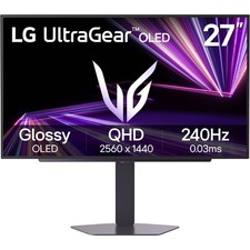 LG UltraGear 27GX704A-B 27 Inch Glossy OLED QHD 240Hz Gaming Monitor picture