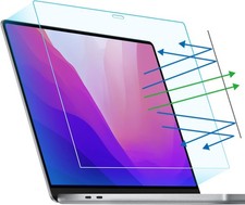 2-Pack Blue Light Blocking Screen Protectors for 2022 MacBook Pro 13 picture