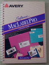Avery - Mac Label Pro - Instruction Guide - 1991 picture