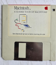 Apple Macintosh Guided Tour Floppy Disk 1984 Original 690-5002-C RARE Vtg picture
