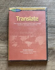 LOGO/MEDIA TRANSLATE 6 European Languages DISC NEW SEALED French Spanish German picture