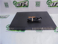 HPE Aruba 2930F JL261A 24 Port PoE Plus Network Switch 4 SFP 1GbE Tested picture