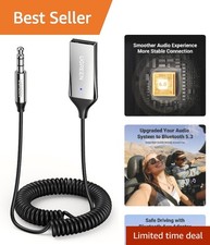 Durable Bluetooth 6.0 Receiver for Car Audio - Enhance Your Driving Experience picture
