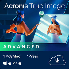 Acronis True Image Advanced 2025 - 1 Year  1 Device 50GB picture