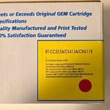 Premium Magenta Laser Compatible Toner RT-CC533A CE413A CRG118 for HP Canon picture