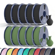 SUNLU 5KG/10KG Matte PLA High Speed 3D Printer Filament 1.75mm PLA Up to 600mm/s picture