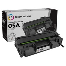 LD Compatible Replacement 05A CE505A Black Fits for HP Laserjet P2055d P2055dn picture