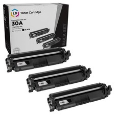 LD 5PK Replacement HP 30X CF230X HY Black Toner Cartridge LaserJet M203 MFP M227 picture