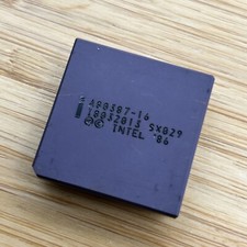 Intel A80387DX-16 FPU Math Co processor 16MHz 387DX Processor i387 SX104 SX029 picture