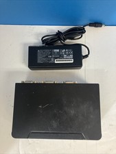 Startech C4E1E7ZG37F 2-Port Dual USB KVM Switch USB Hub With Power Adapter ~ picture