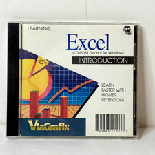 Learning Excel ViaGrafix 5.0 Vintage Software CD-ROM PC *B2G2 FREE* picture