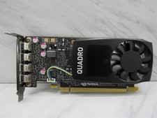 DELL NVIDIA QUADRO P1000 4GB GDDR5 PCIE 3.0 1DX71 MINI DISPLAYPORT VIDEO CARD picture