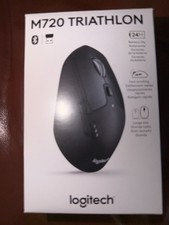 M 720 Mouse Logitech 3 channel operates both BlueTooth or an RF reciever  picture