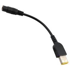 Square Plug to DC 5.5x2.5mm Female Adapter Cable for Lenovo IBM Laptop Power picture