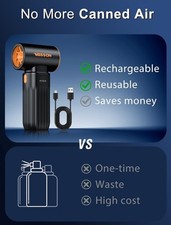 VASSON MS-C002 Rechargeable Compressed Air Duster Electric Dust Blower picture