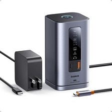 Baseus Spacemate 11-in-1 Docking Station with Power Supply 3 Monitor picture