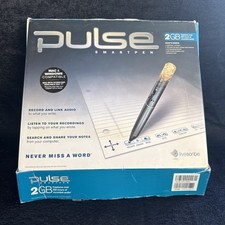 Livescribe Pulse Smart Pen 2 GB New Open Box pen, 1starter Notebook/ 4pk Sealed picture